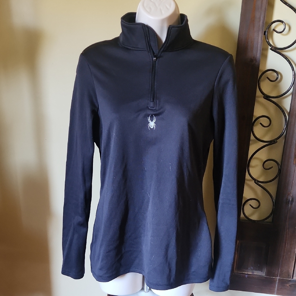 Spyder Women's Black Long Sleeve Top